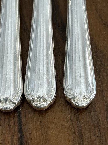 Silver metal tableware - 12,