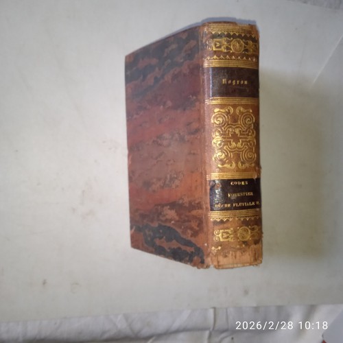 Rogron codes forestier de - de, la
