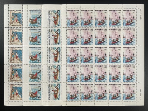 Côte ivoire 1982 613 616 - 1982, 613-616