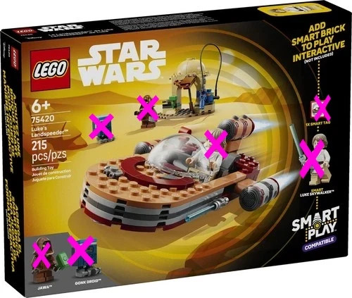 Lego star wars 75420 - star, luke's
