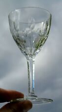 Val Saint Lambert Crystal Water Glass Model Nestor Size Hamlet H18cm
