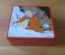 BOITE TINTIN DELACRE --ON A