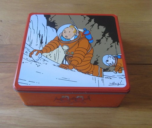 Boite tintin delacre on a - tintin,