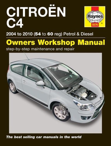 Manuel atelier citroen c4 - manuel, d'atelier