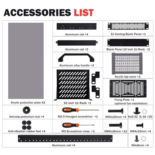 Compact rack for network - for, &