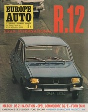 EUROPE AUTO 1970 38 R12 FORD