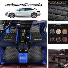 For Hummer H2 H3 Luxury Waterproof Custom All-weather Carpets Car Floor Mats