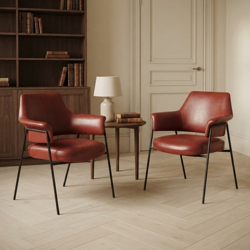 Fauteuils vintage métal - fauteuils,