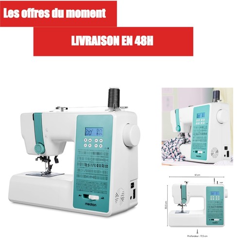 Medion machine coudre - machine, à
