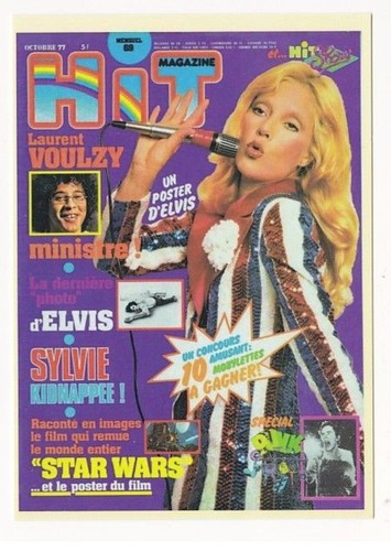 Sylvie vartan carte postale - carte,