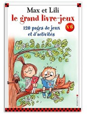 Le grand livre jeux Max et