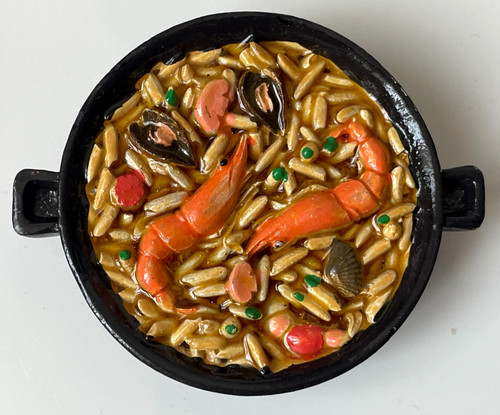 Magnet aimant frigo paella - aimant,