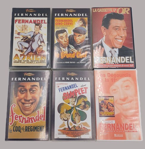 Lot cassettes vhs - de,