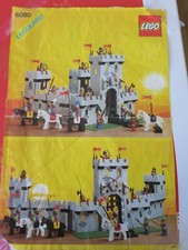 LEGO 6080 KING'S CASTLE CASTLE CASTLE + LEGO 6012 -- INCOMPLETE + 14 CHARACTERS