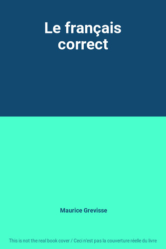 Français correct maurice - le,