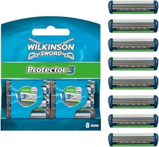 Lame Rasoir Wilkinson Sword Protector 3 Pack de 8 Lame de Rasoir pour Hommes