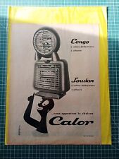 ZM125 Beautiful Advertising circa 1930 Congo de Heat Radiator