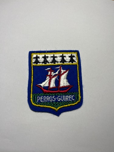 Perros guirec ecusson brode - perros,