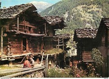 Children - Image - Others - Valais fittings - Old wooden chalets - CPM - Vo