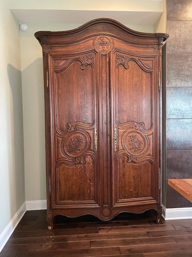 Antique english armoire - english,