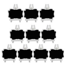 10 pièces en bois rectangle