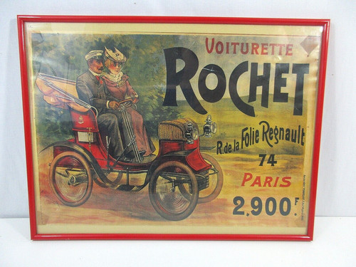 Ancienne rare belle affiche - belle,