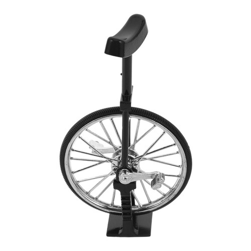 Mini metal alloy unicycle - metal,