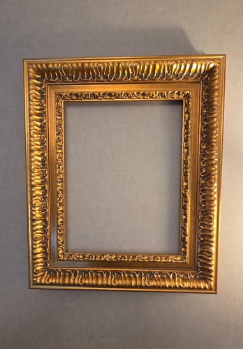 Cadre bois antique - or,