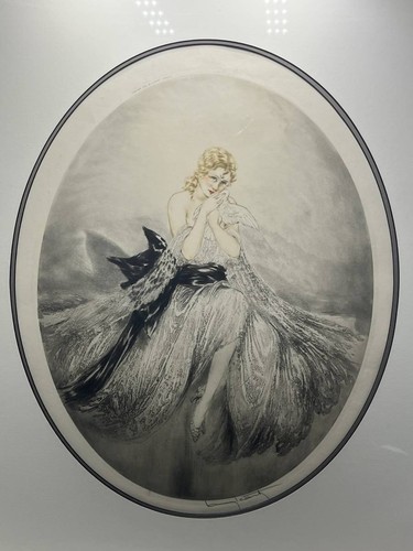 Louis icart gravure colombe - louis,