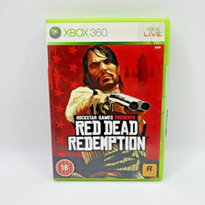 Red Dead Redemption XBOX 360 Microsoft PAL UK Game COMPLETE with Map