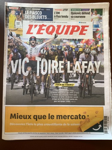 Equipe journal 07 2023 - journal, 3/07/2023