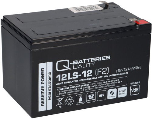 Batterie gel plomb 12v - 12v, 12ah