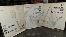 Le Vaisseau de 74 Canons 3 Volume Missing  1 Vol Ship Building By Jean Boudriot 