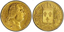Monnaie 20 Francs or Louis