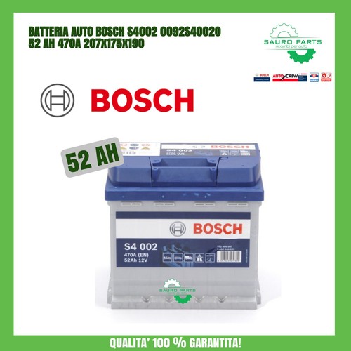 Batterie auto bosch s4002 - bosch,