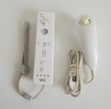 Manette Nintendo Wii Wiimote Officielle Blanche + Nunchuk TBE RVL-003 Wii WiiU