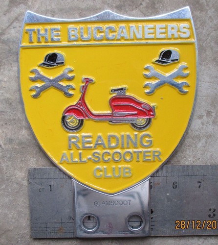 Vintage badges vespa placca - vintage,