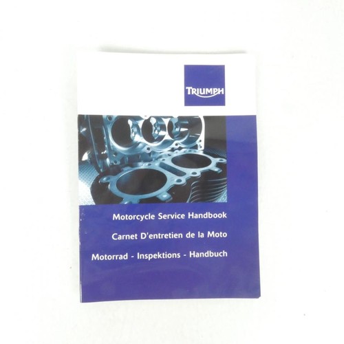 Carnet entretien pour moto - d'entretien,