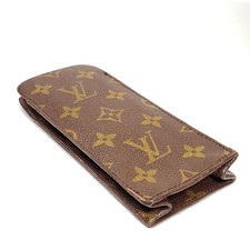 Louis Vuitton Etui Lunettes Simple Glasses Case Monogram Sunglasses lux59-100525