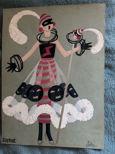 Pierre thiriot gouache folie - pierre,