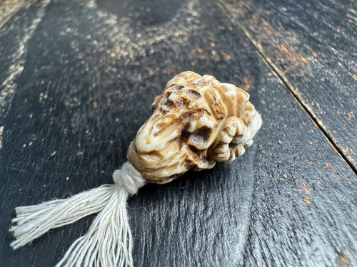 Perle bélier bois de - bois,