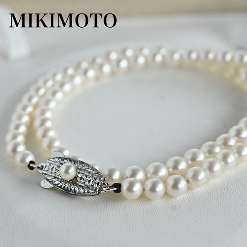 Mikimoto akoya pearl necklace - mikimoto,