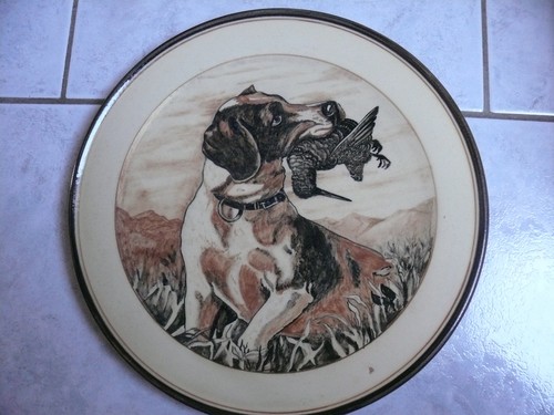 Superbe plat décoratif - plat,
