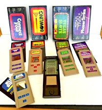 MICROVISION Game Console 1979 Complete w/ Boxes & Manuals 5 Games UNTESTED