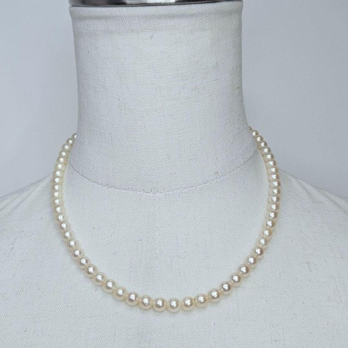 Mikimoto akoya pearl necklace - mikimoto,