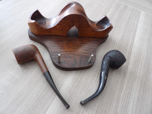 Porte pipes bois - en, avec