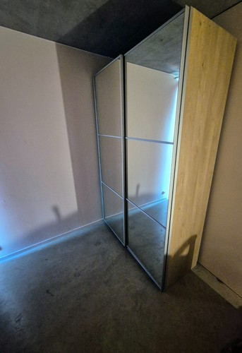 Armoire porte mirroire - armoire,