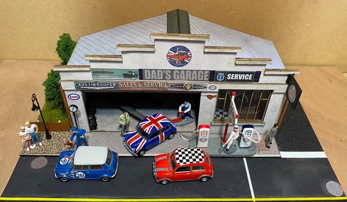 Diorama garage cooper - 1/43,,