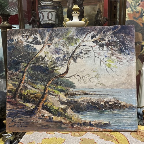 Ancien tableau marine bords - ancien,