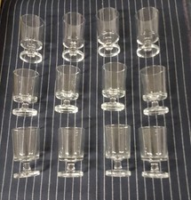 12 Petit Verres À Pied à Liqueur 4 CL